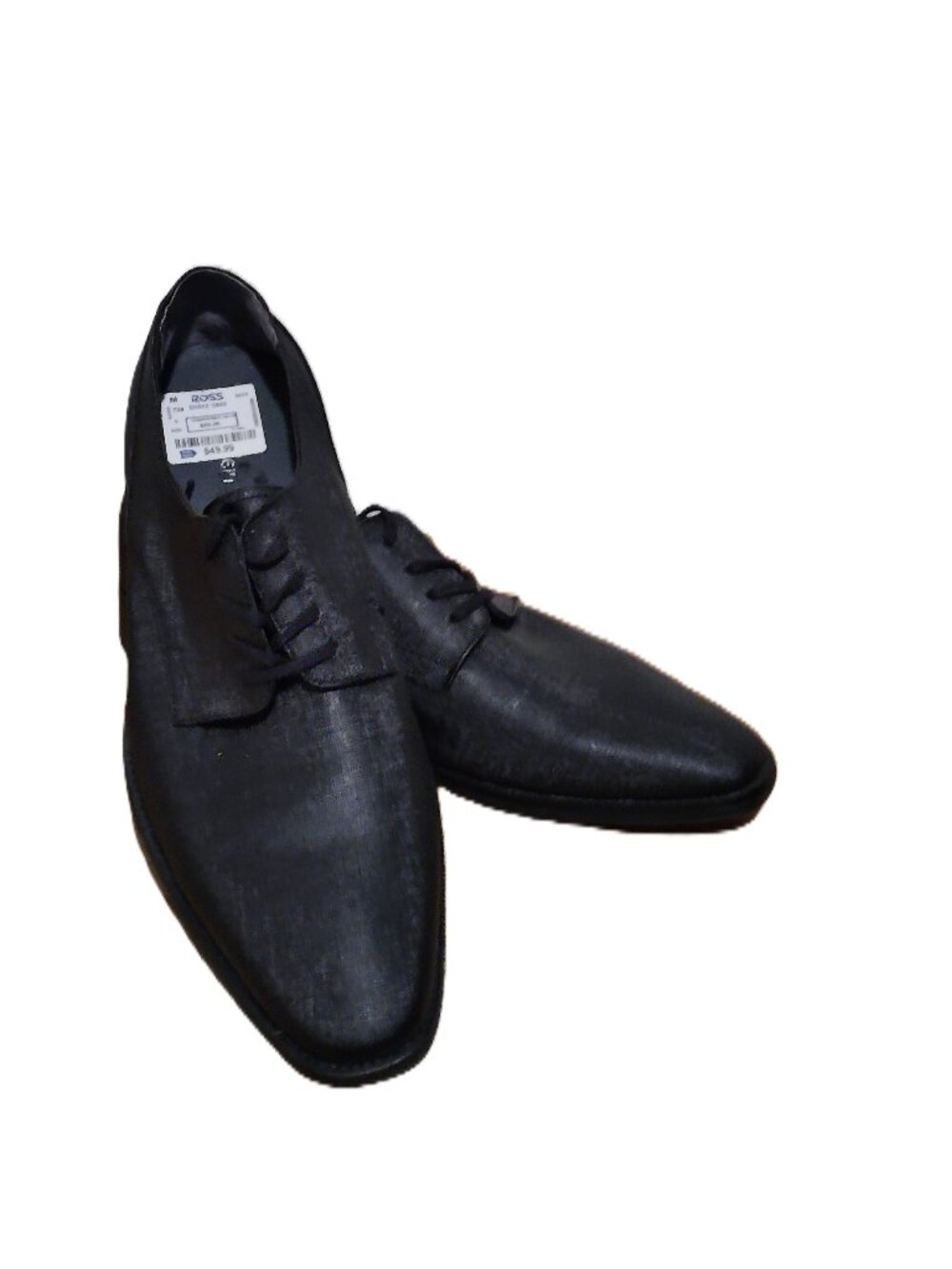 NWOB Calvin Klien men's size 11 black textured Ripley shoes